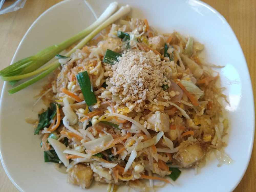 Vegi Pat Thai Nudeln mit Tofu
