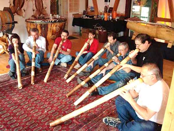 Treetalks Workshop Didgeridoo: Playing techniques and information 